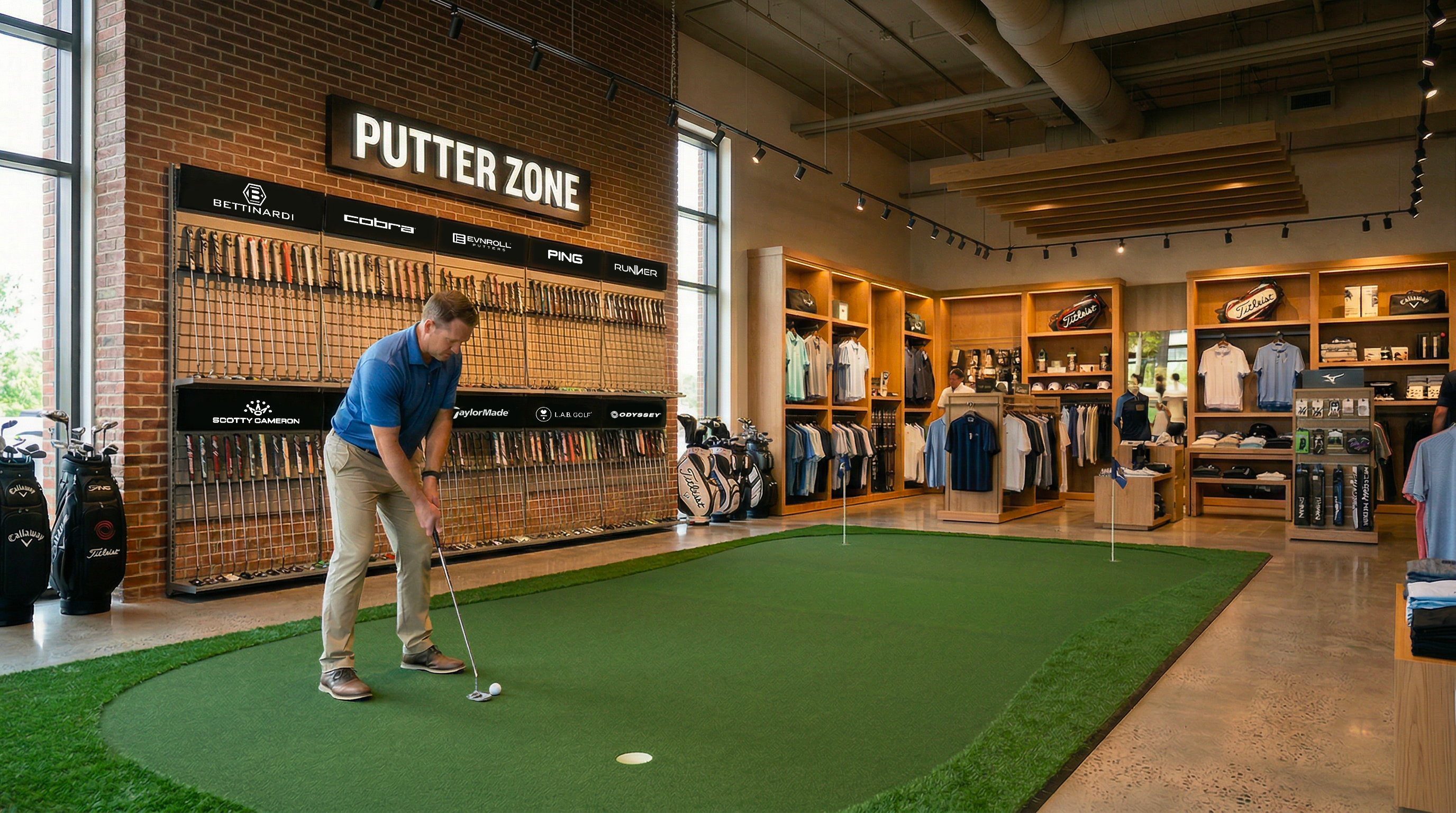 Putting green without Putter Experience